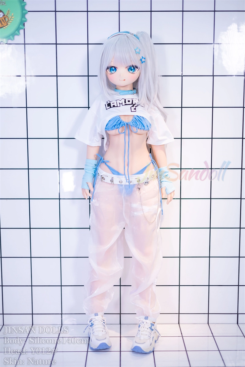 AK Silicone 140cm Anime Sex Doll with PVC head#Y012