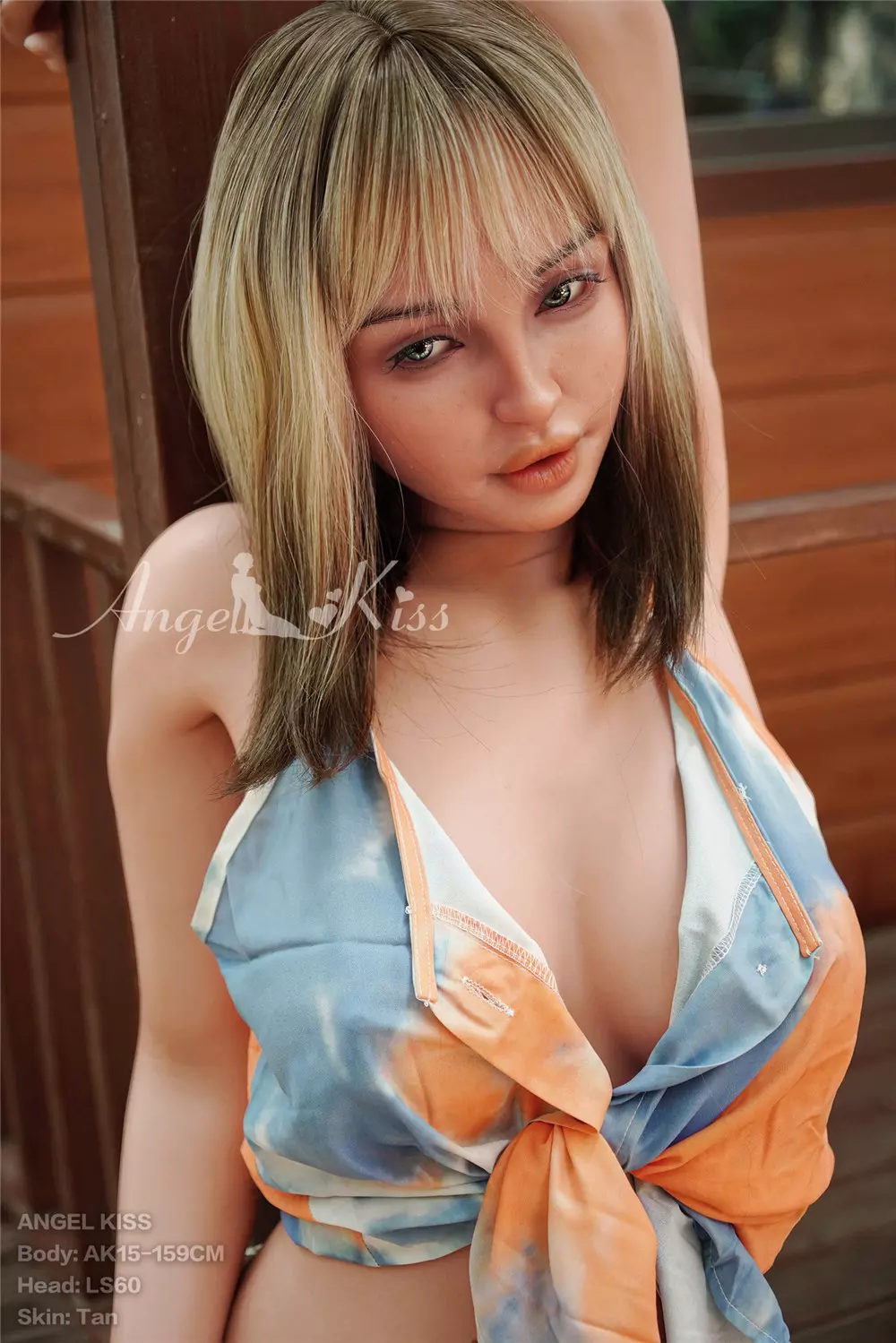 AK ROS Mouth Silicone 159cm love doll with Head#LS60