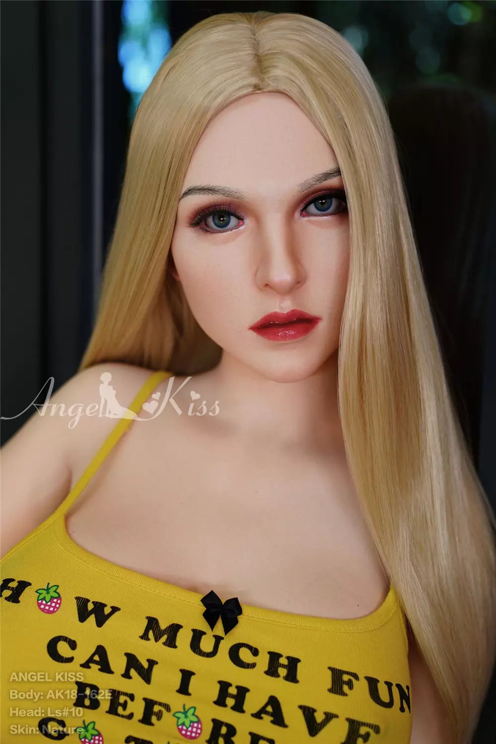 AK Silicone Oral sex 162cm love doll with Head#LS159