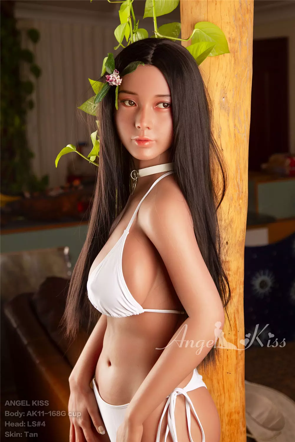 AK Silicone 168cm love doll with Head#LS4