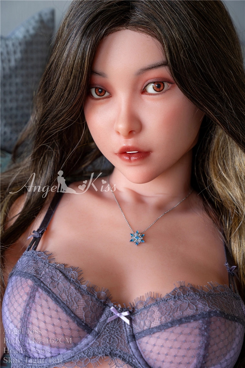 AK Silicone Oral sex 162cm love doll with Head#LS45