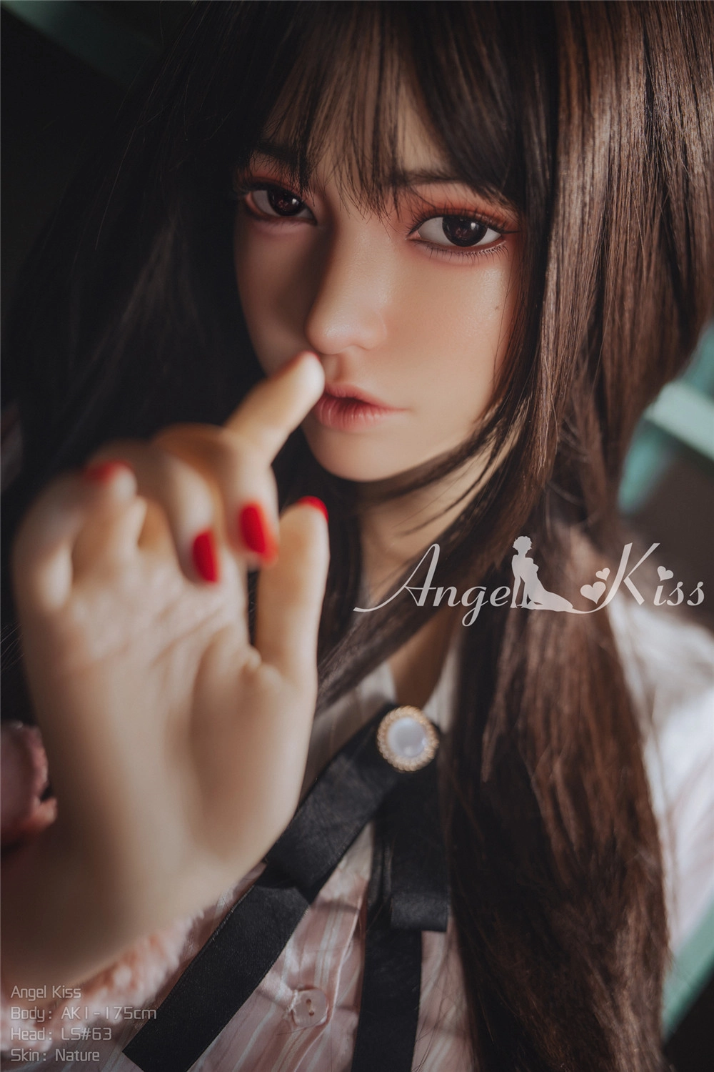 AK ROS Mouth Silicone 175cm love doll with Head#LS63