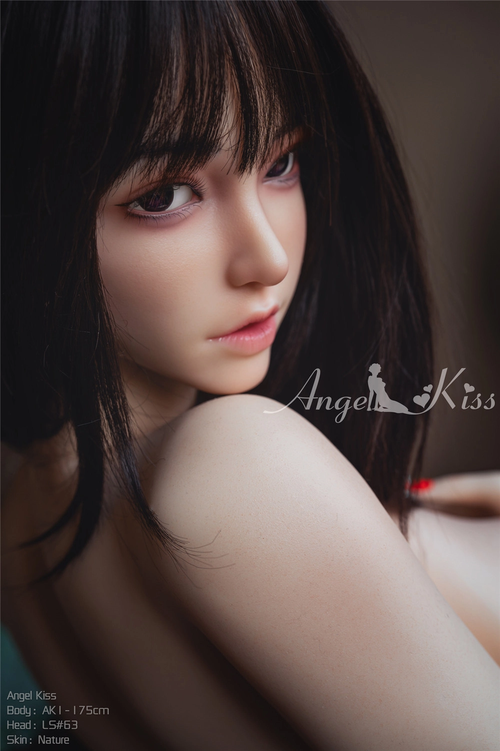 AK ROS Mouth Silicone 175cm love doll with Head#LS63