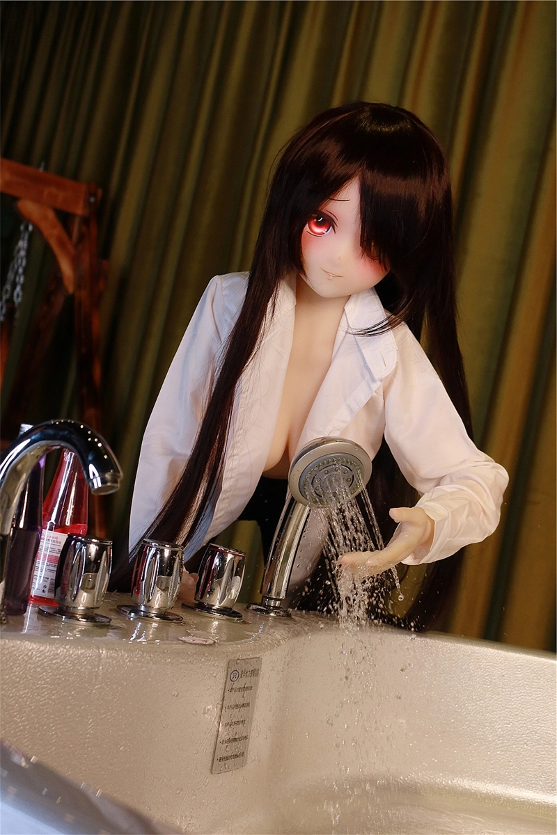 Aotume 145cm D Cup Head#53 TPE Anime Love Doll