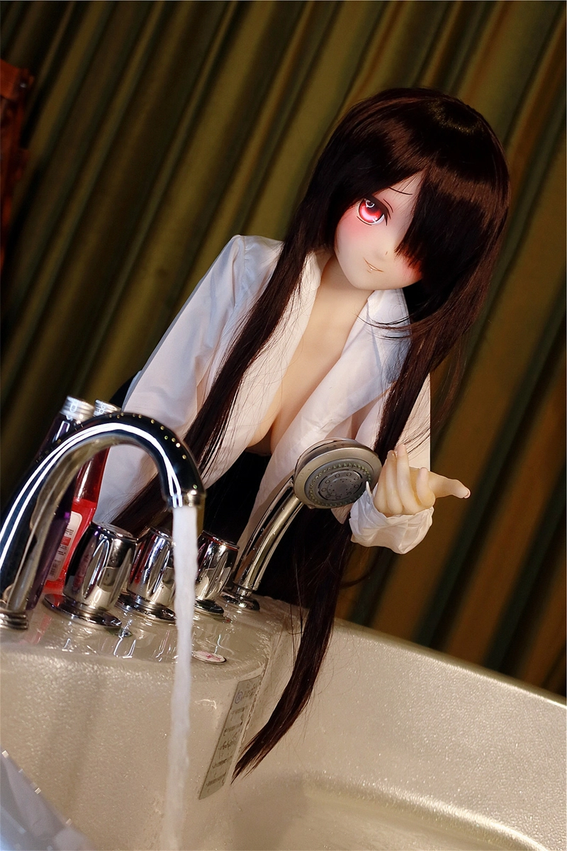 Aotume 145cm D Cup Head#53 TPE Anime Love Doll