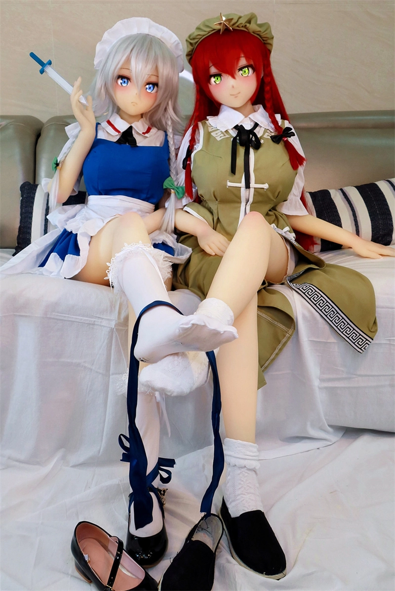 Aotume 155cm F Cup Head #49 + H Cup Head#50 TPE Anime Love Doll