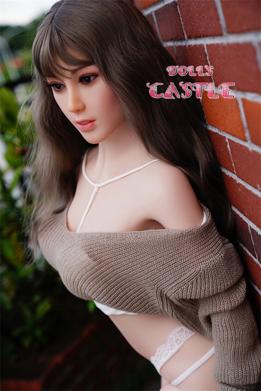 Dolls-castle ROS Mouth Silicone sex doll 156cm with Head#82