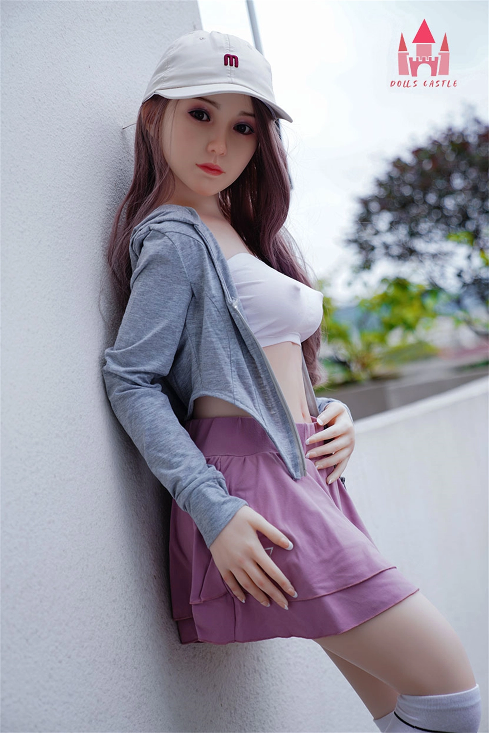 Dolls-castle ROS Mouth Silicone sex doll 156cm with Head#72