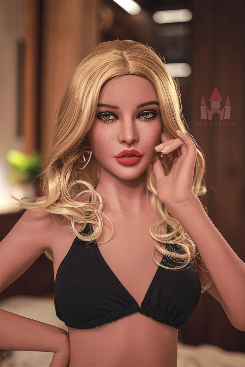 Dolls-castle ROS Mouth Huge Breast TPE sex doll 163cm with Head#Elsa