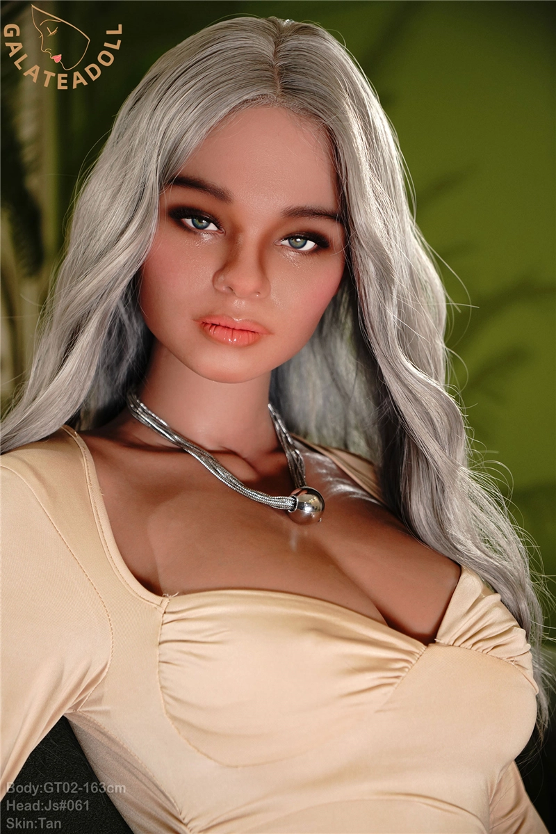 Galatea Doll 163cm (5ft4) GT02 Silicone Sex Doll, Head JS#061 ROS Available Tan Skin