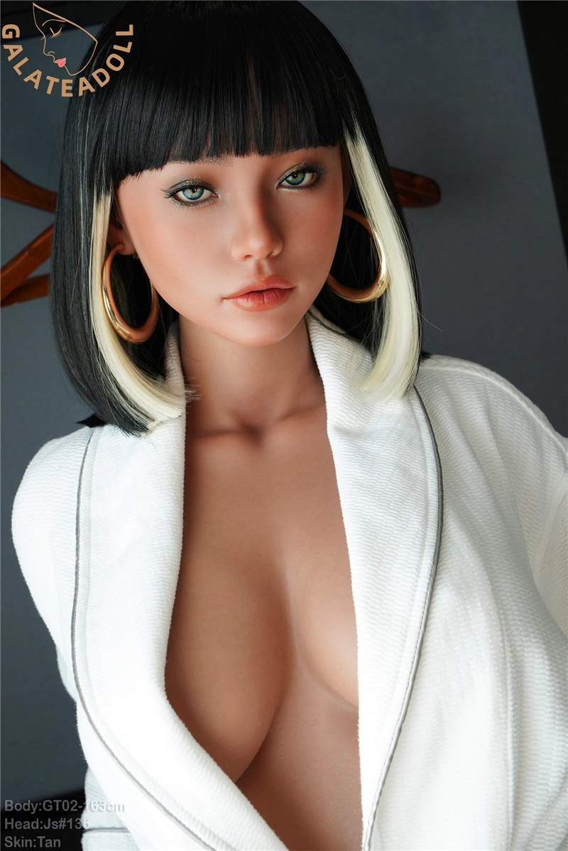 Galatea Doll 163cm (5ft4) GT02 Silicone Sex Doll, Head JS#135 ROS Available Tan Skin