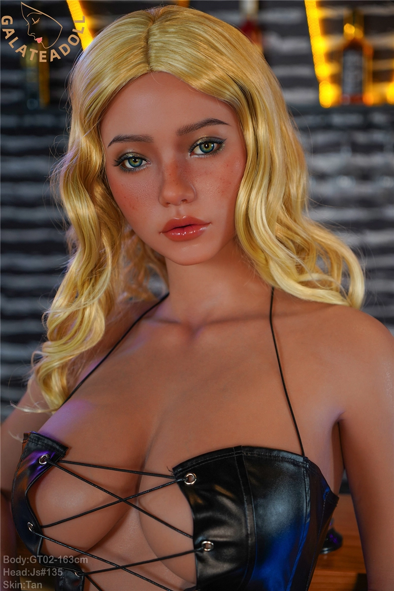 Galatea Doll 163cm (5ft4) GT02 Silicone Sex Doll, Head JS#135 ROS Available Tan Skin