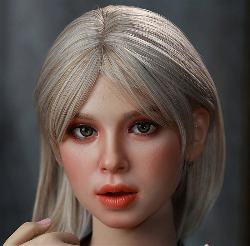 Galatea Doll ROS Silicone Sex Doll Head JS#047 ROS Mouth Free