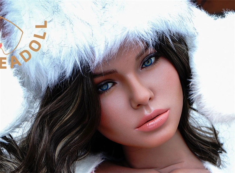 Galatea Doll ROS Silicone Sex Doll Head JS#117 ROS Mouth Free Tan Skin