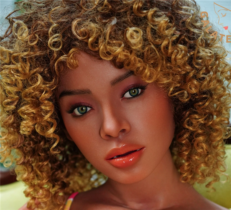 Galatea Doll ROS Silicone Sex Doll Head JS#116 ROS Mouth Free Tan Skin Galatea Doll ROS Silicone Sex Doll Head JS#116 ROS Mouth Free Tan Skin