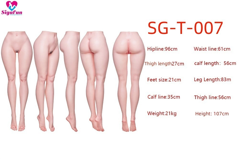 21kg Sigafun Silicone Realistic Lower Body Sex Doll Legs