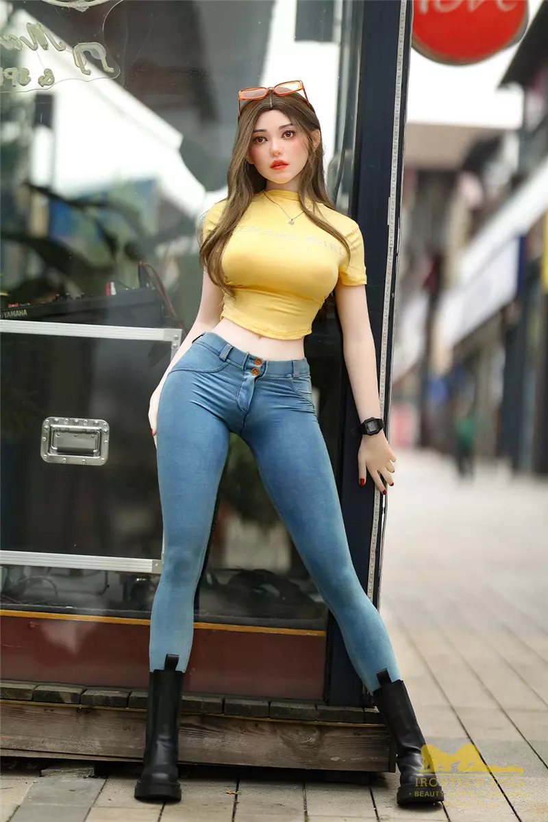 Irontech Silicone head+TPE body sex doll 159cm with Head#S40