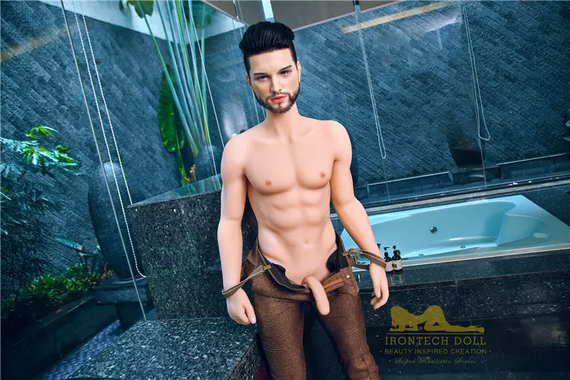 Irontech Silicone head+ TPE body 162cm (5ft4) Male Sex Doll Kevin M1