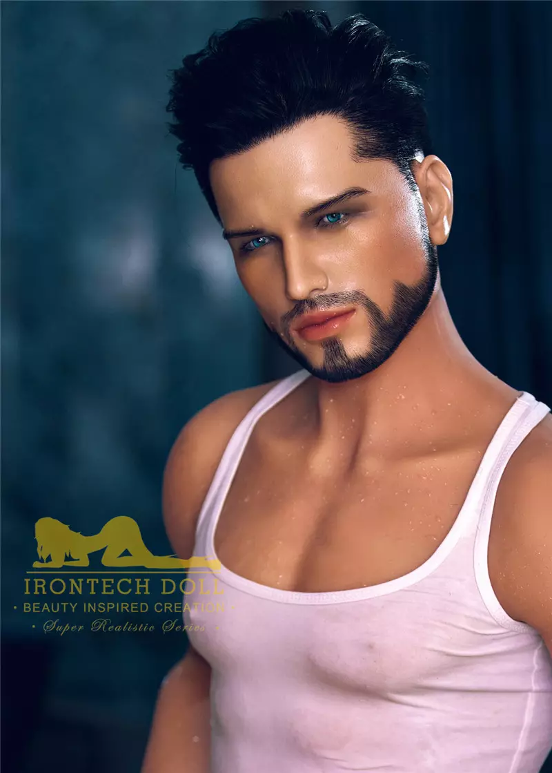 Irontech Silicone head+ TPE body 162cm (5ft4) Male Sex Doll Kevin M1