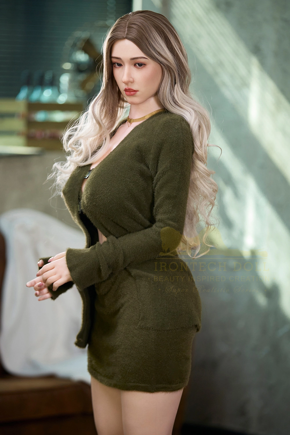 Irontech Silicone sex doll 159cm with Head#S7