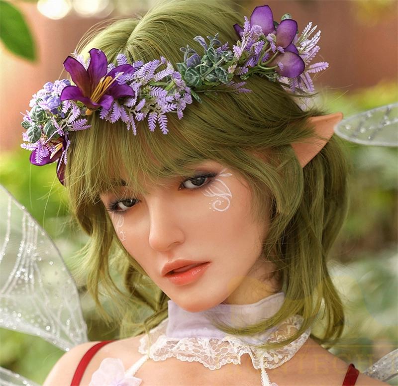 Irontech Elf Oral Silicone sex doll Head#LS48