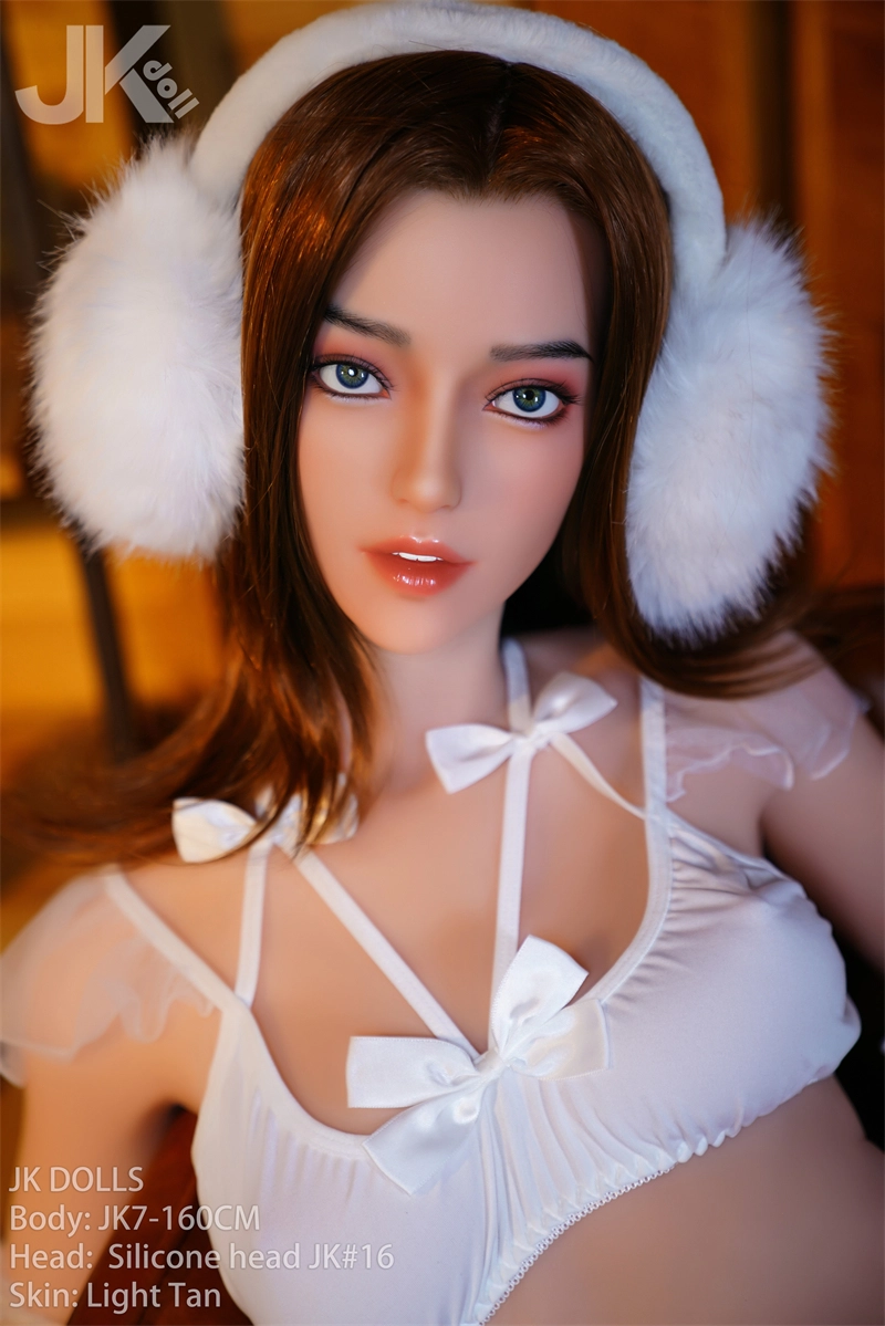 JK 160cm (5ft3) D-Cup Hybrid Sex Doll Silicone Head JK#16