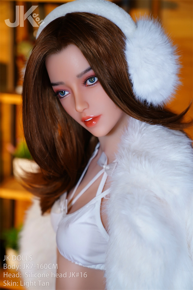 JK 160cm (5ft3) D-Cup Hybrid Sex Doll Silicone Head JK#16