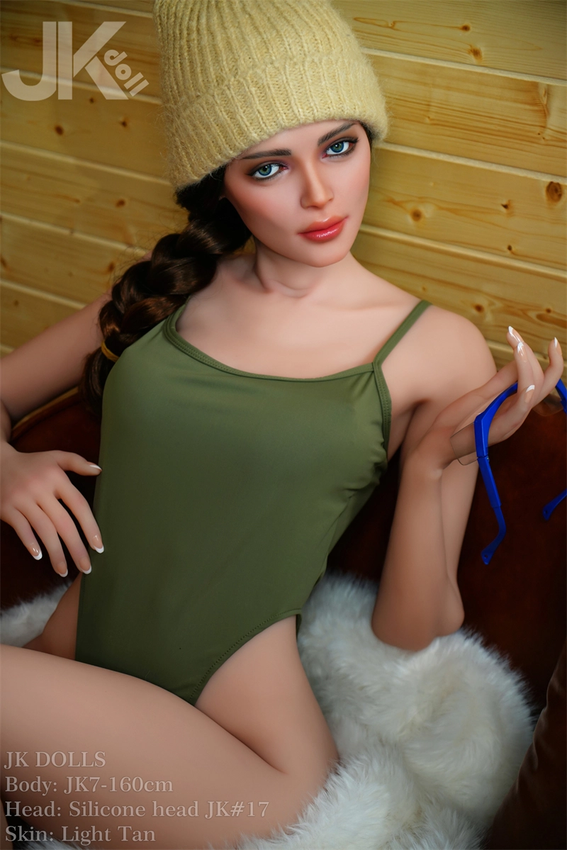 JK 160cm (5ft3) D-Cup Hybrid Sex Doll Silicone Head JK#17