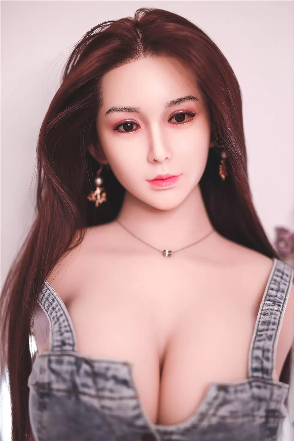 JY 170cm Silicone Head with TPE Body implanted hair Fiona