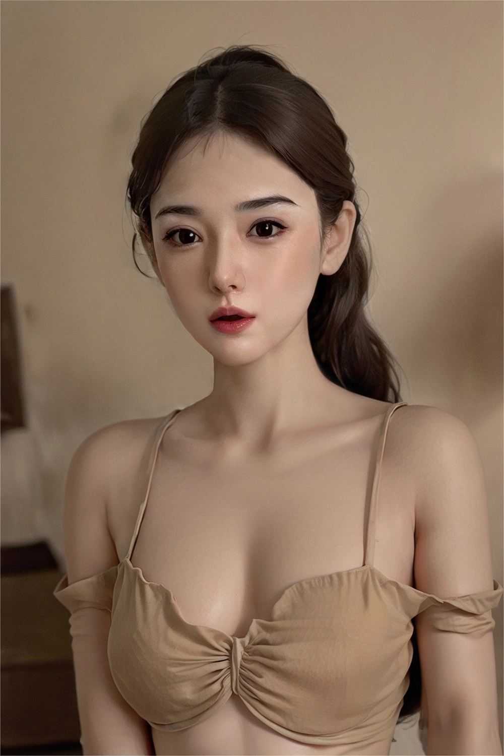 JYDOLL 163cm ROS Mouth Real Silicone Sex Doll