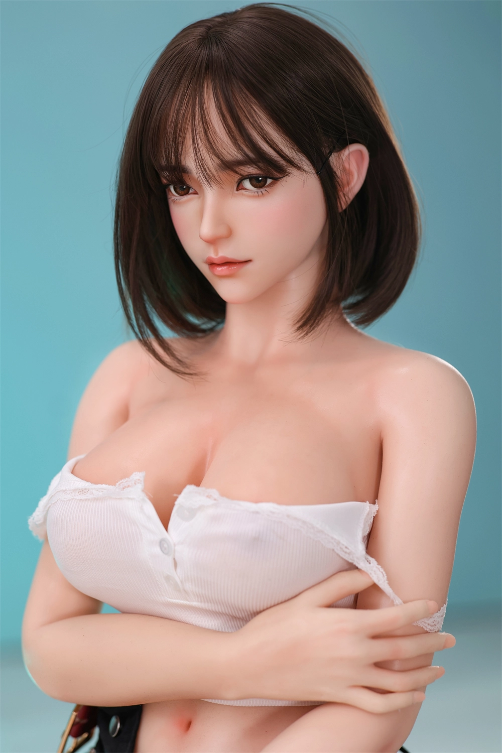 JYDOLL 163cm ROS Mouth Real Silicone Sex Doll