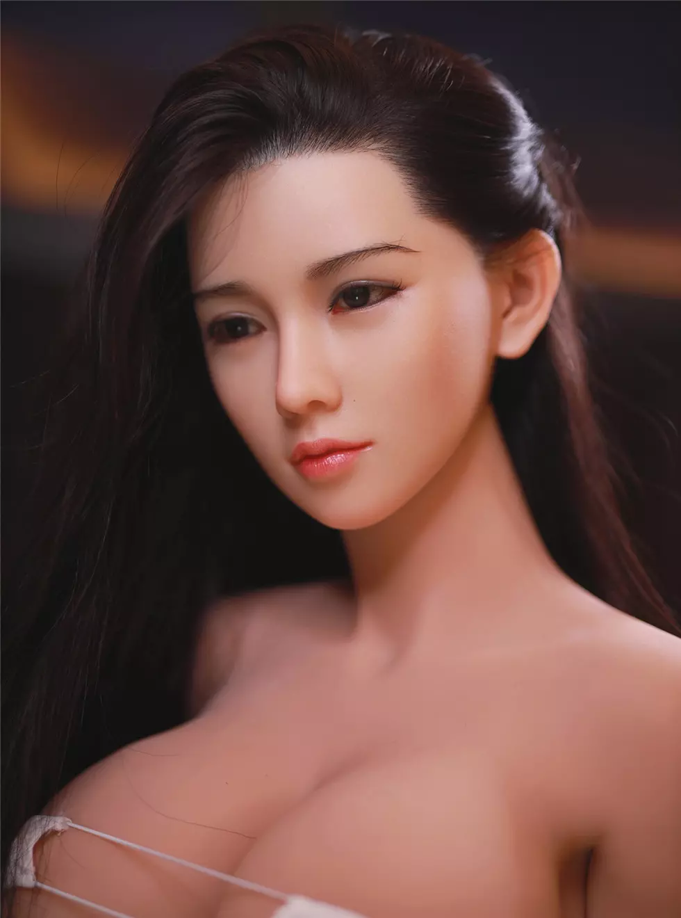 JY 161cm Silicone Head with TPE Body implanted hair Yiran