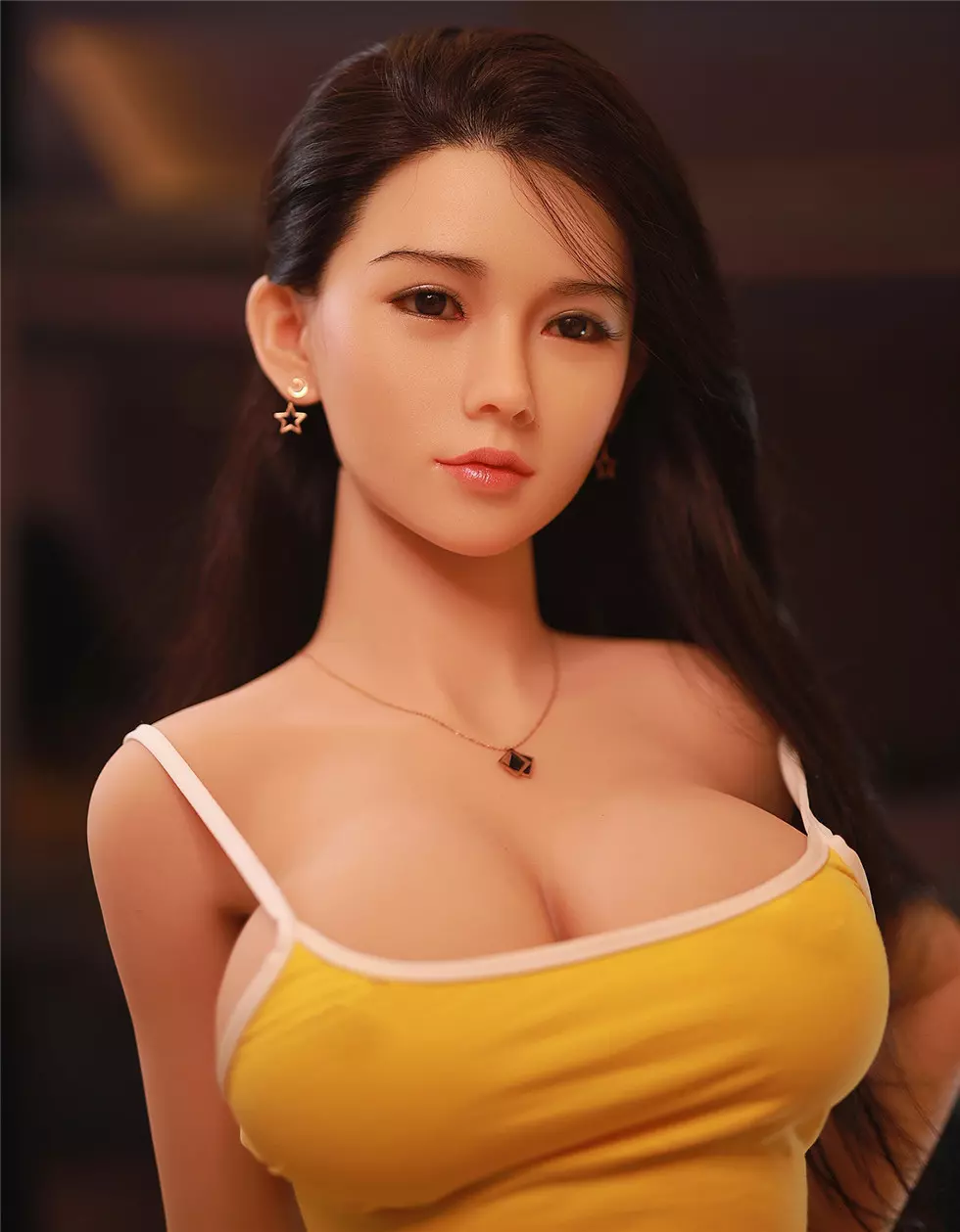 JY 161cm Silicone Head with TPE Body implanted hair Yiran