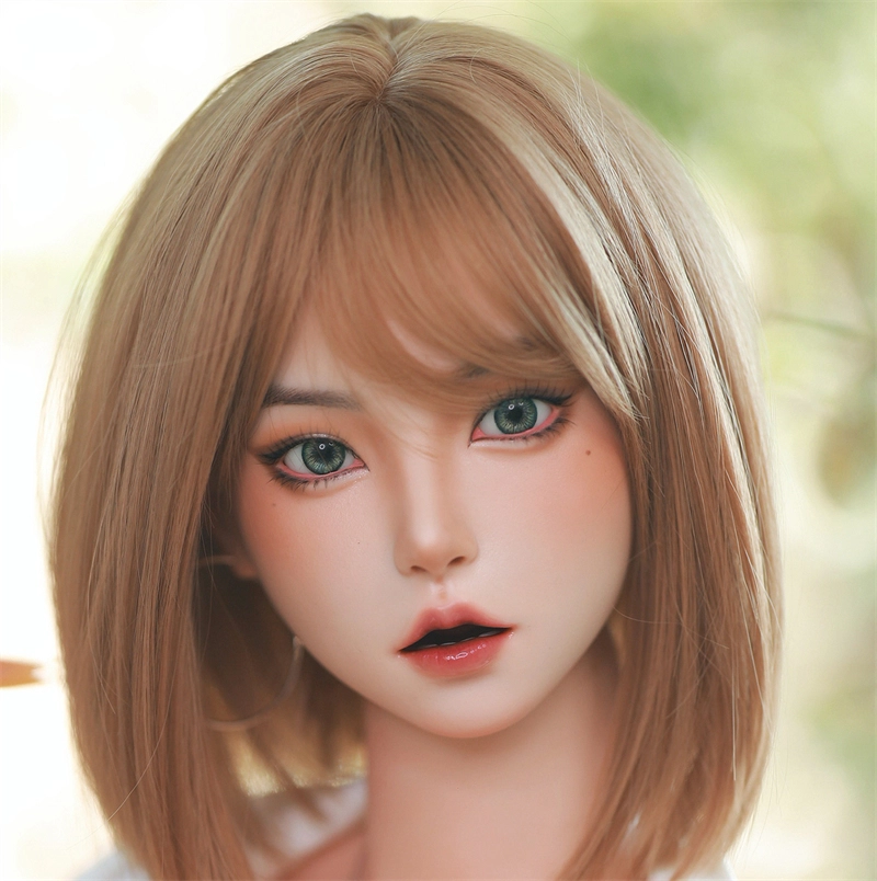 JY2.0 ROS Mouth Real Silicone Sex Doll Head