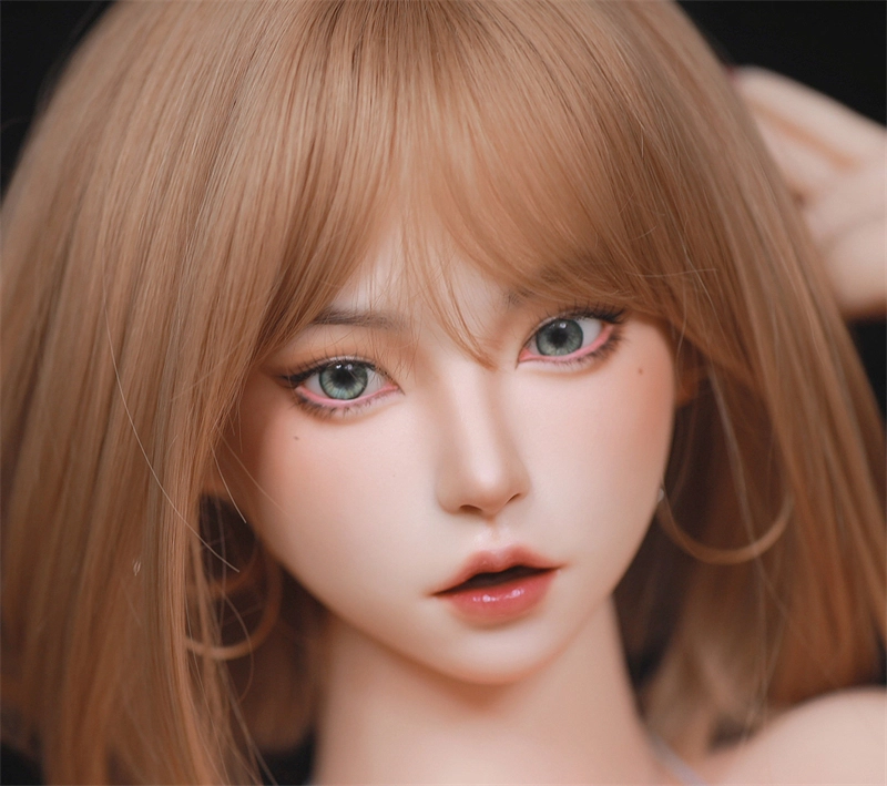 JY2.0 ROS Mouth Real Silicone Sex Doll Head