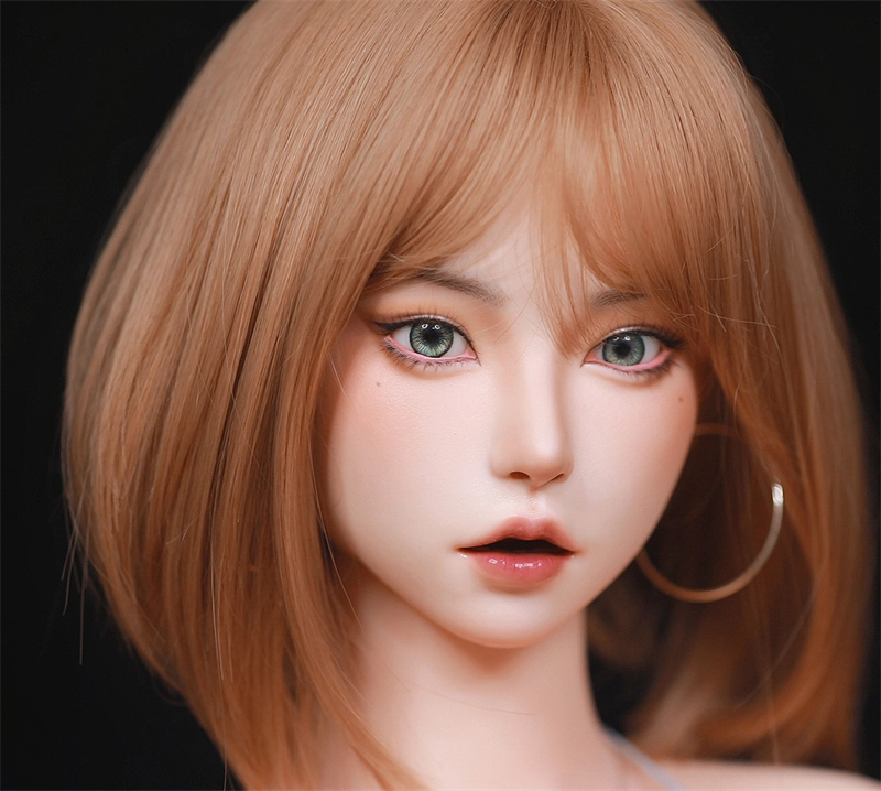 JY2.0 ROS Mouth Real Silicone Sex Doll Head