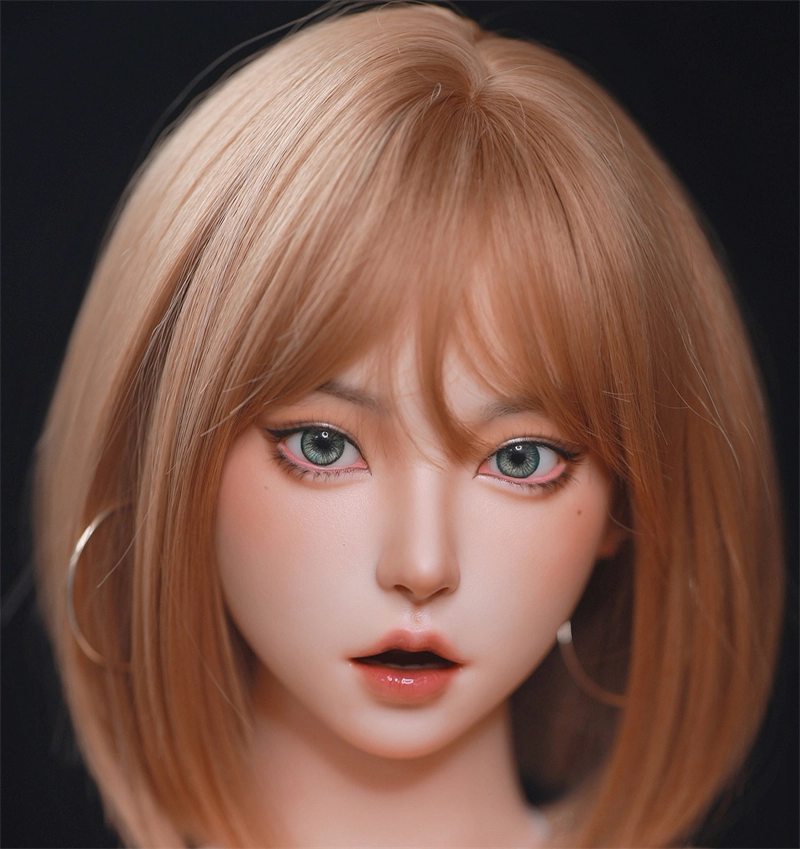 JY2.0 ROS Mouth Real Silicone Sex Doll Head