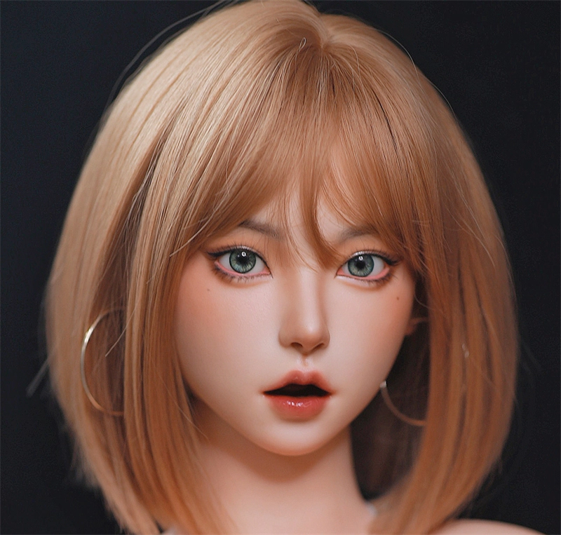 JY2.0 ROS Mouth Real Silicone Sex Doll Head