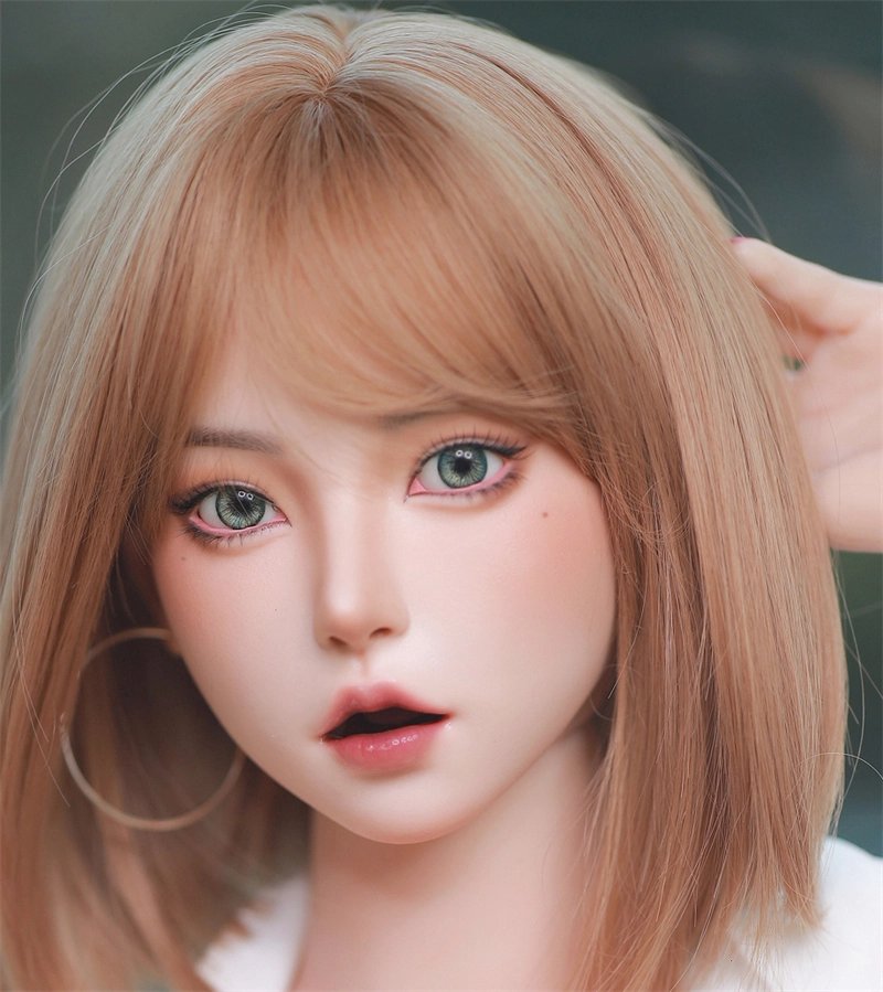 JY2.0 ROS Mouth Real Silicone Sex Doll Head