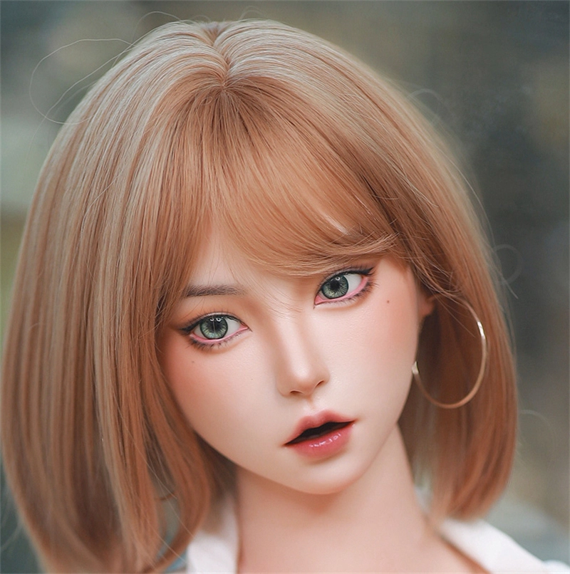 JY2.0 ROS Mouth Real Silicone Sex Doll Head