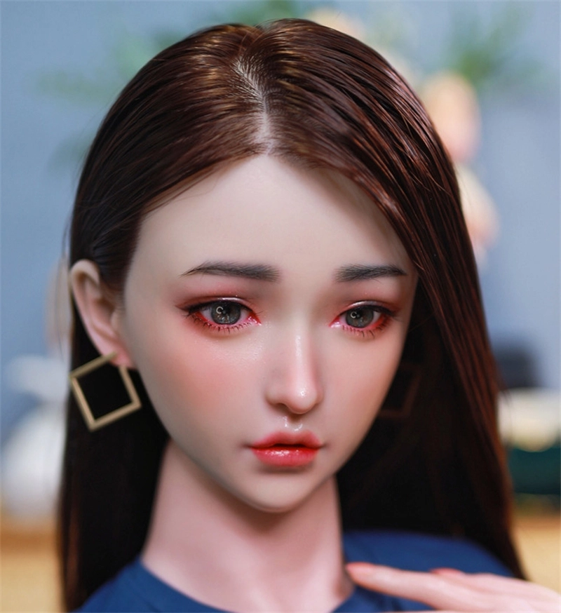 JYDOLL Real Silicone Oral Sex Doll Head