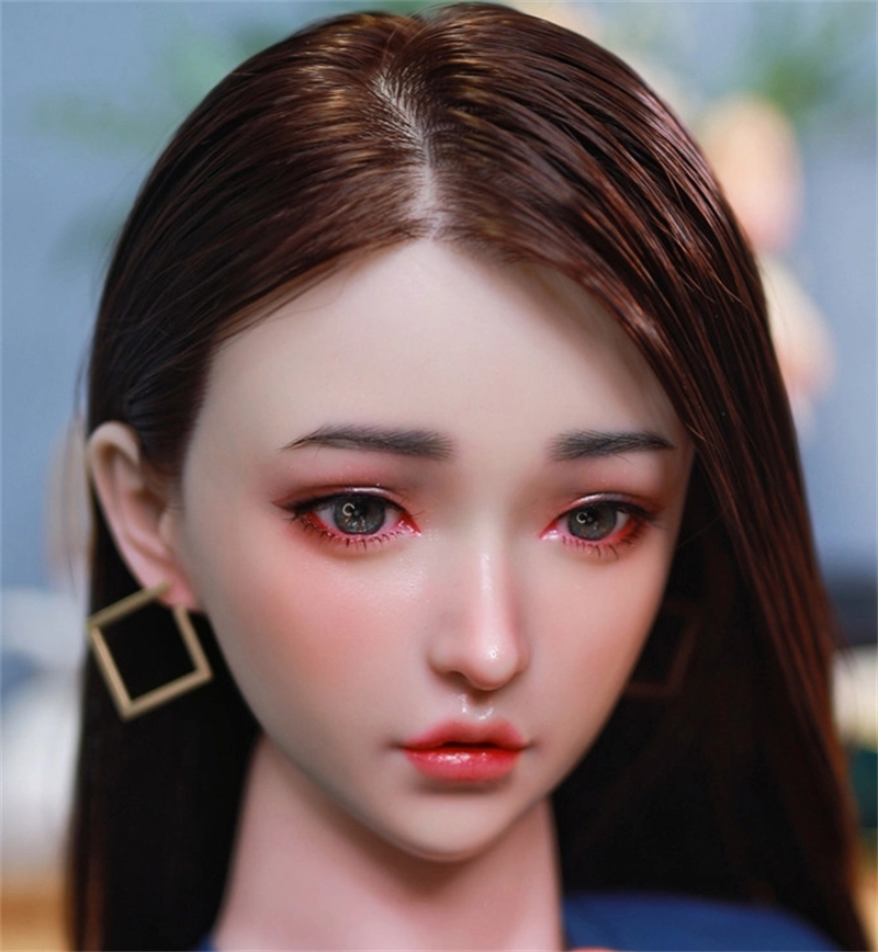 JYDOLL Real Silicone Oral Sex Doll Head