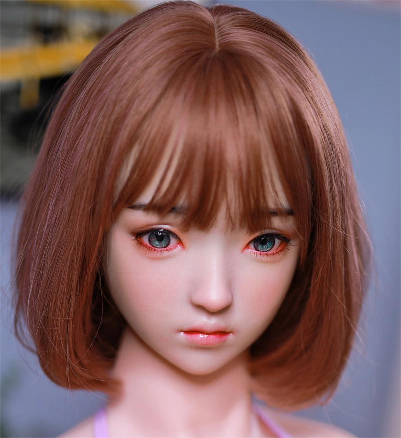 JYDOLL Real Silicone Sex Doll Head