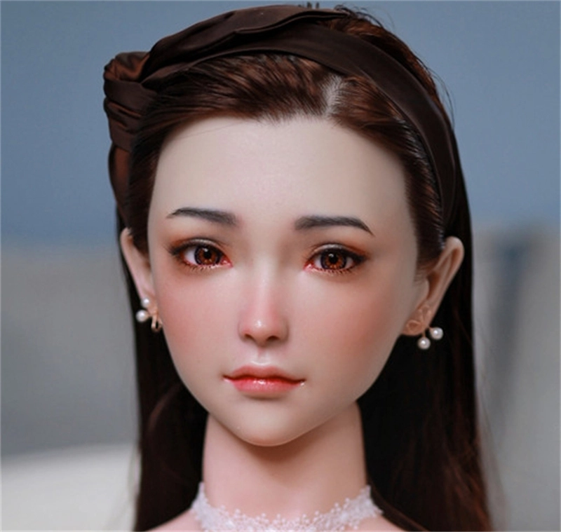 JYDOLL Real Silicone Sex Doll Head