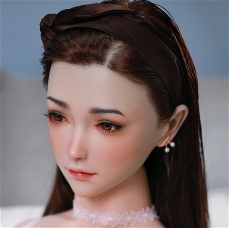 JYDOLL Real Silicone Sex Doll Head