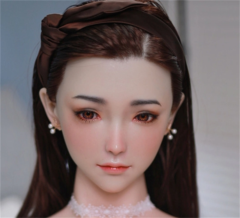 JYDOLL Real Silicone Sex Doll Head