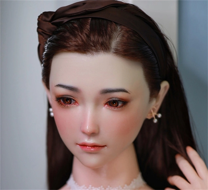 JYDOLL Real Silicone Sex Doll Head