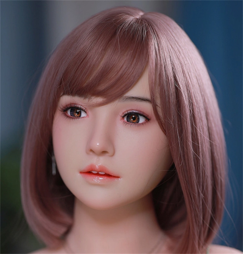 JYDOLL Real Silicone Oral Sex Doll Head