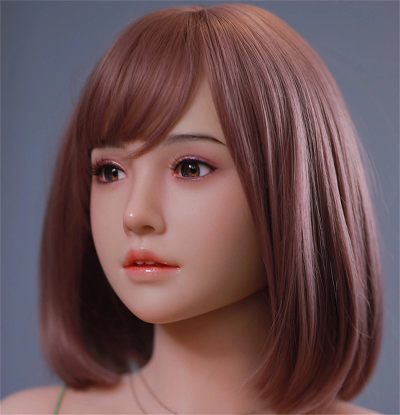 JYDOLL Real Silicone Oral Sex Doll Head