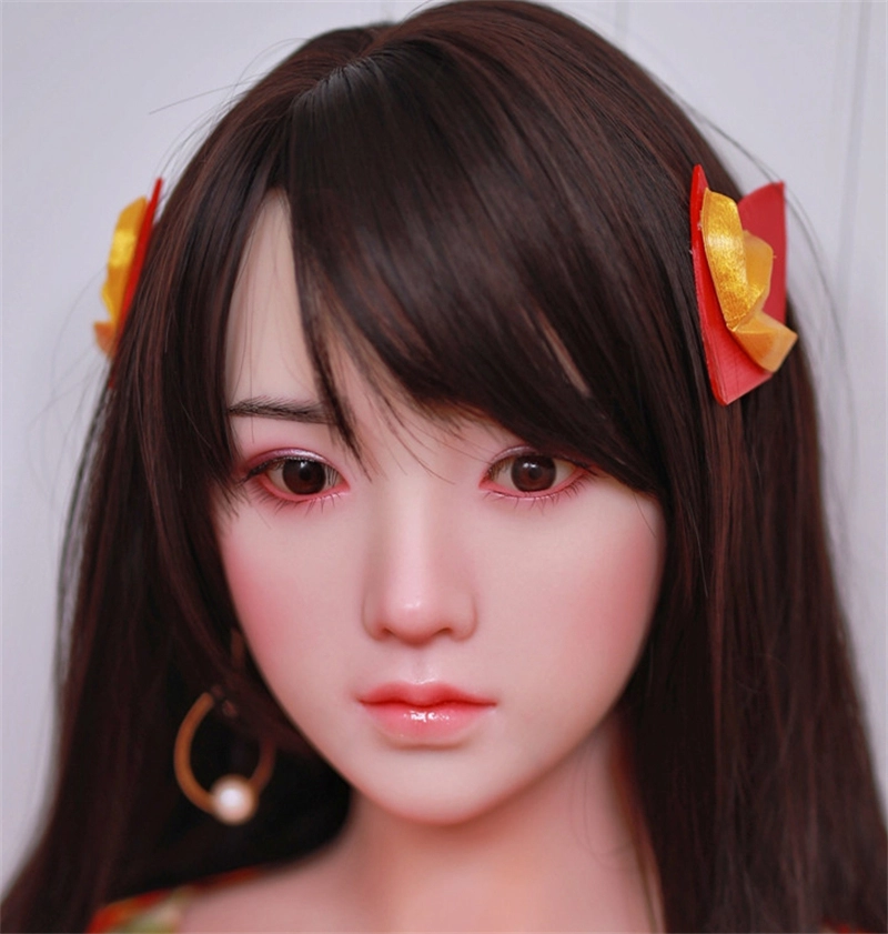 JYDOLL Real Silicone Sex Doll Head